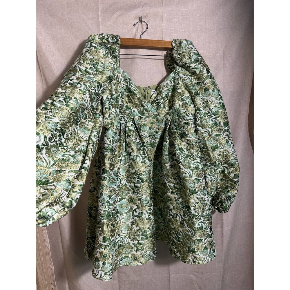 ASOS Green Floral Dress